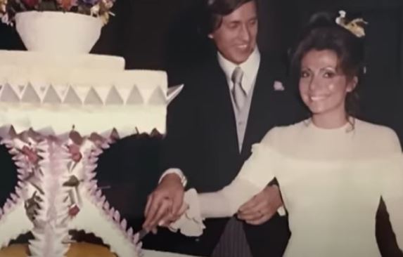 Alessandra Gucci parents Maurizio Gucci and Patrizia Reggiani on their big day